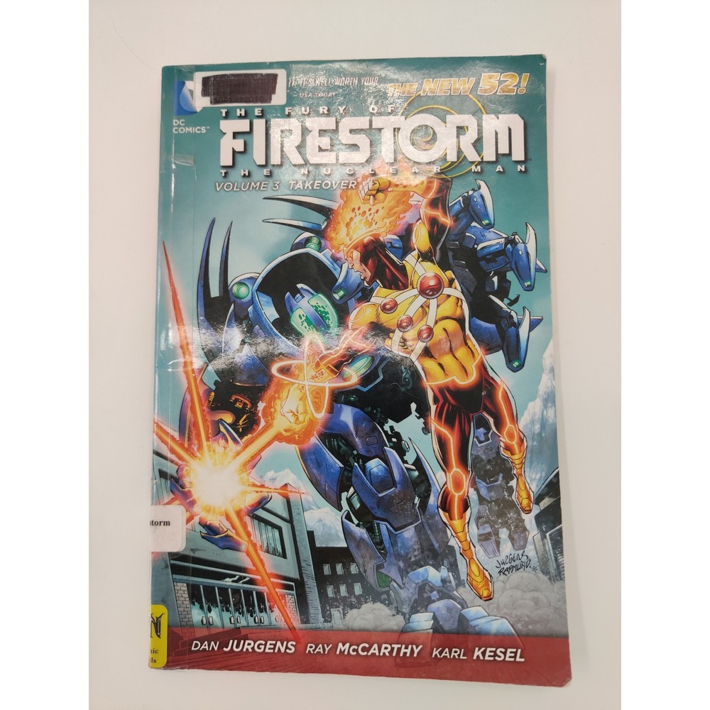 The Fury of Firestorm Volume 3 Takeover DC Comics New 52 Graphic Novel Jurgens‎